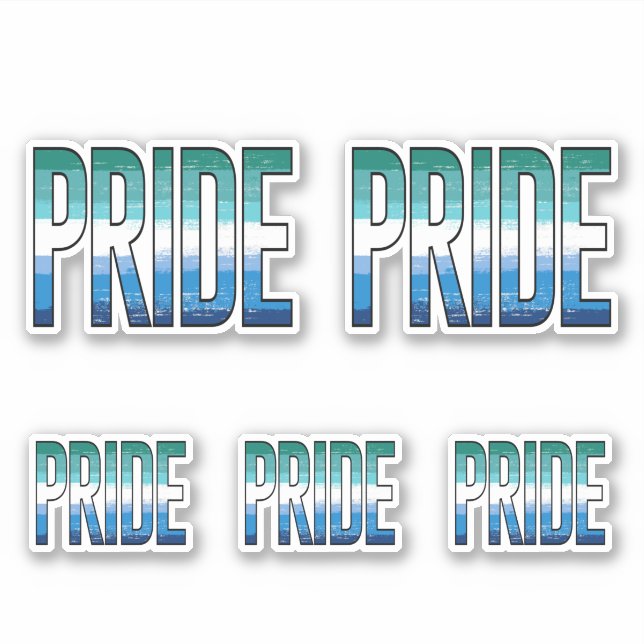 Gay Male Pride Word (Front)