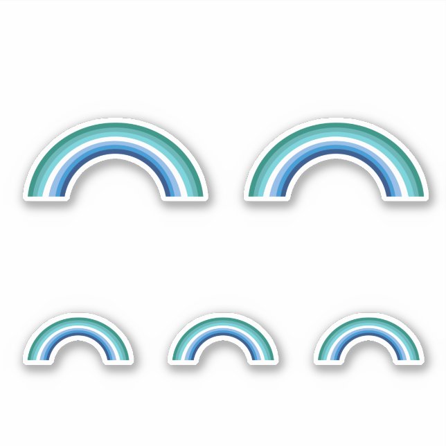 Gay Male Rainbow Azure (Front)