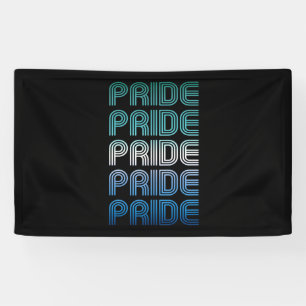 Gay Male Retro Pride Pride Banner