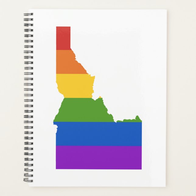 Gay Map of USA | State of Idaho Planner (Front)