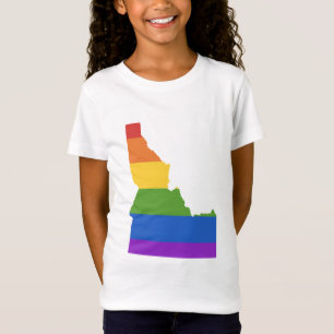 Gay Map of USA State of Idaho T-Shirt