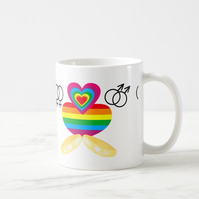 gay marriage coffee mug (Right)
