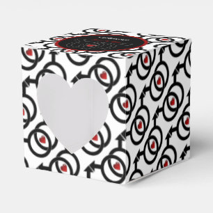Gay Marriage Love Is Love White Heart Favour Box