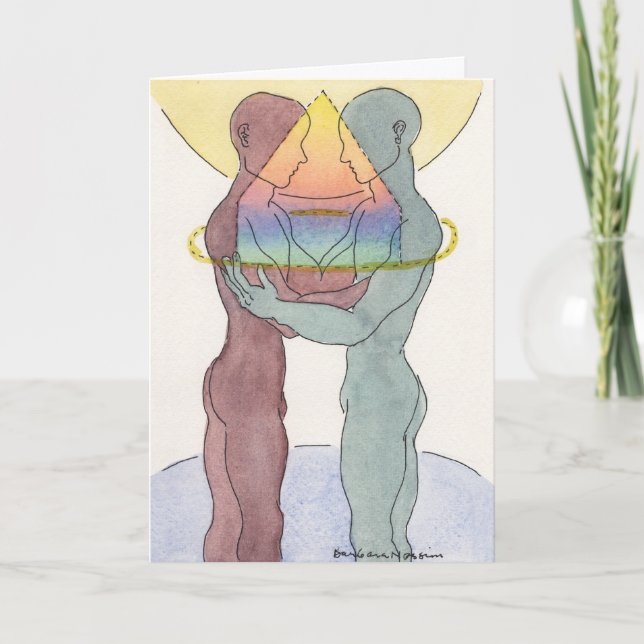 Gay Marriage or Union Card (Front)