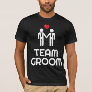 Gay Marriage Shirt Team Groom For Men