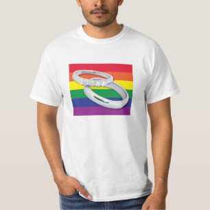 Gay Marriage/We Put a Ring on It T-Shirt