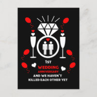 Gay Men 1st Wedding Anniversary