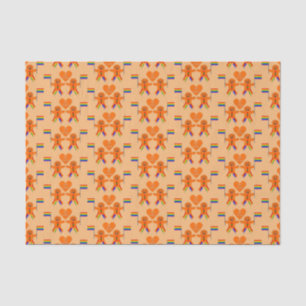 Gay Men Christmas Gingerbread Couple Tissue Paper