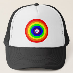 Gay Men Round Rainbow Hat