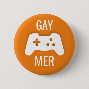 Gay Mer 6 Cm Round Badge