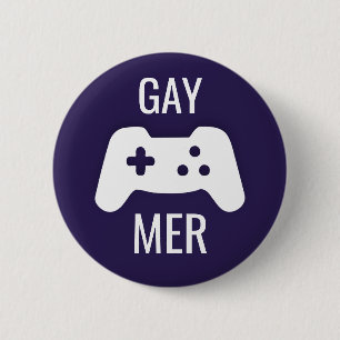 Gay Mer 6 Cm Round Badge