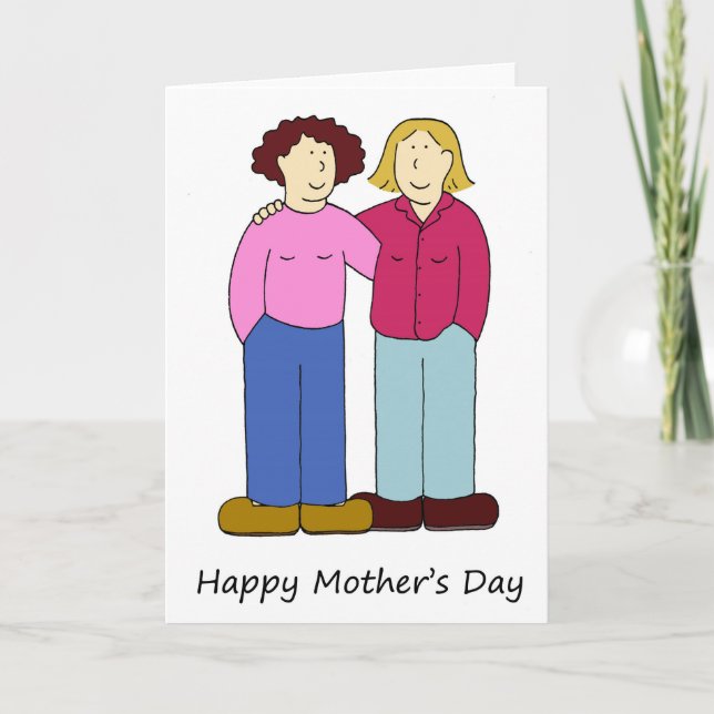 Gay Mother's Day. Card (Front)