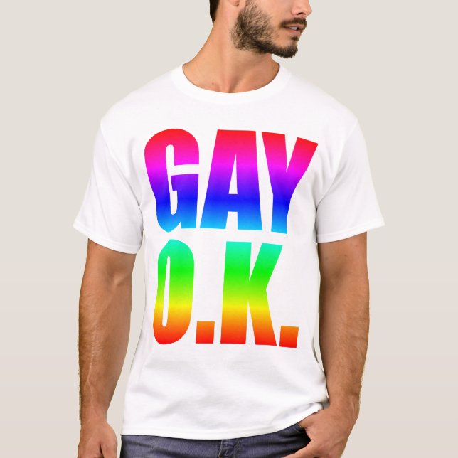 GAY O.K. T-Shirt (Front)