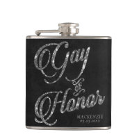 Gay of Honour | Silver Bridal Party Custom Keepsak