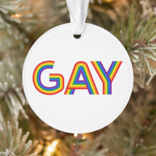 GAY ORNAMENT