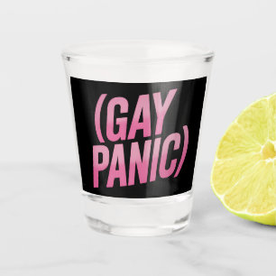 Gay Panic LGBTQ Protest Pride Shot Glass