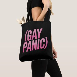 Gay Panic LGBTQ Protest Pride Tote Bag