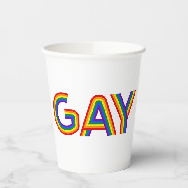 GAY PAPER CUPS (Left)