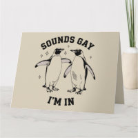 Gay Penguin Sounds Gay I'm In Vintage Queer Lgbtq 