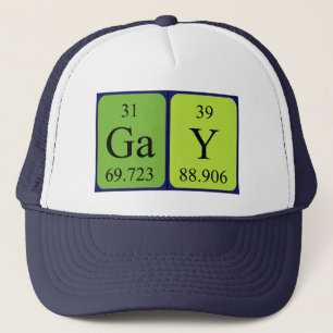 Gay periodic table name hat