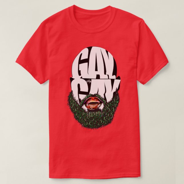 GAY pink 1 T-Shirt (Design Front)
