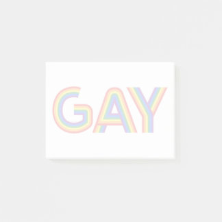 GAY POST-IT NOTES