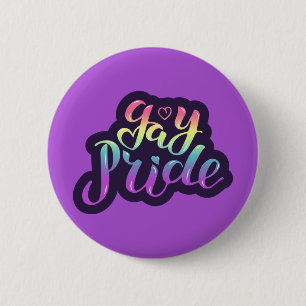 Gay Pride 6 Cm Round Badge