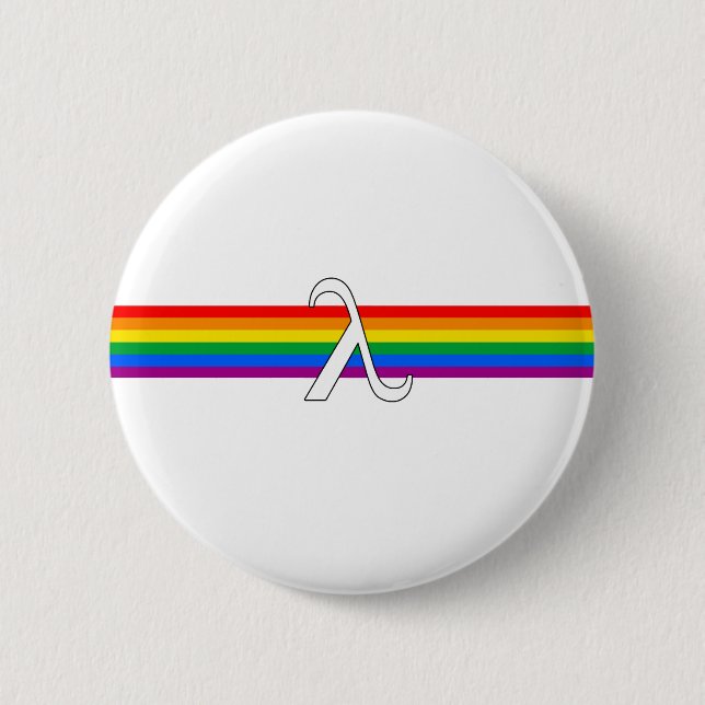 Gay Pride Activism 6 Cm Round Badge (Front)