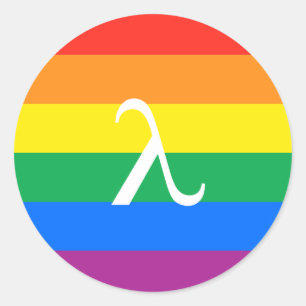 Gay Pride Activism Classic Round Sticker