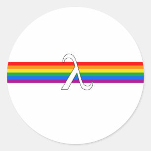 Gay Pride Activism Classic Round Sticker
