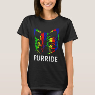 Gay Pride Apparel For Women Men Lgbt Daddy Cat Pur T-Shirt
