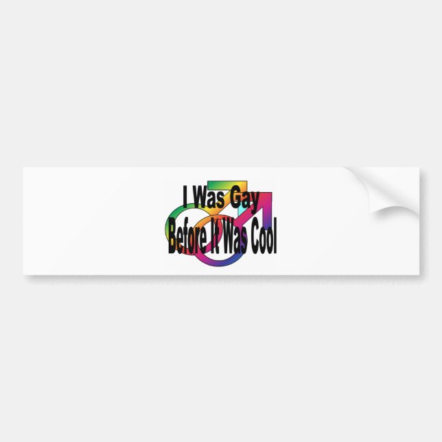 Gay PRide Bumper Sticker (Front)