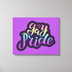 Gay Pride Canvas Print