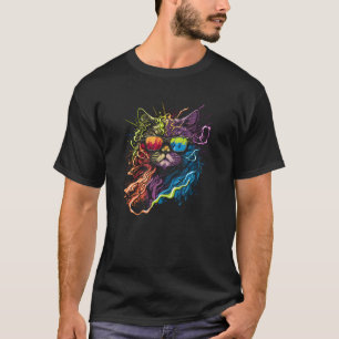 Gay Pride Cat Animal Pride Month Cute Equality LG T-Shirt