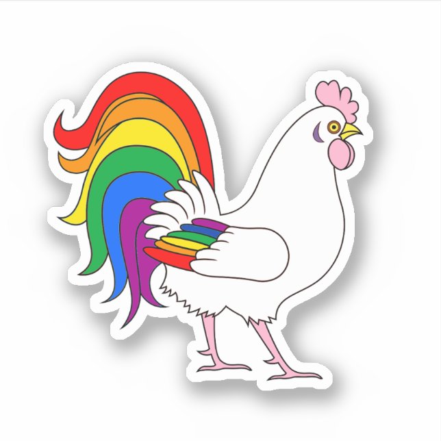 Gay Pride Chicken (Front)