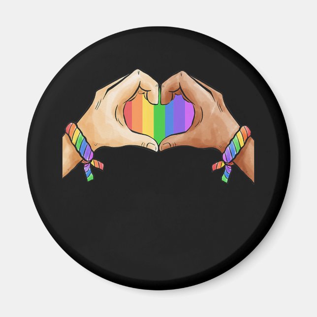 Gay Pride Clothing Lgbt Rainbow  Magnet (Front)