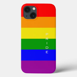 Gay Pride Colours Rainbow Flag Pride iPhone 13 Case