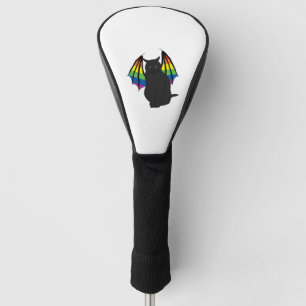 Gay Pride Dragon Cat Classic T-Shirt Golf Head Cover