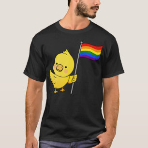 Gay Pride Duck Gay Pride Gift dog lover breed  T-Shirt
