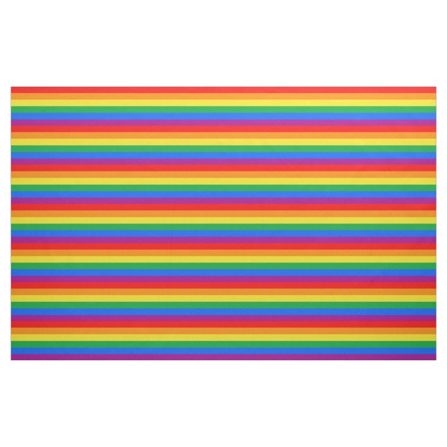 Gay Pride Flag Fabric (Fat Quarter)