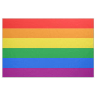 Gay Pride Flag Fabric