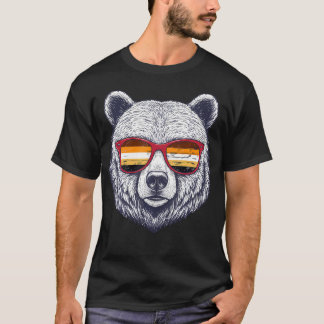Gay Pride Flag Gay Pride Month Lgbt Gay Bear T-Shirt