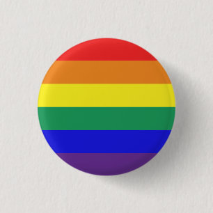 Gay pride flag pin