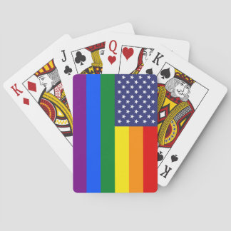 "GAY PRIDE FLAG" PLAYING CARDS