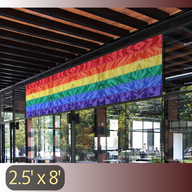 Gay Pride Flag Rainbow Flag Rainbow Stripes Store Banner (Creator Uploaded)
