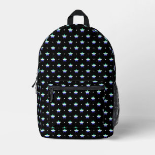 Gay Pride Flag Stars Pattern Gay Pride 2024 Printed Backpack