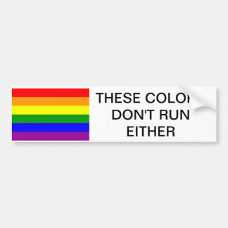 GAY PRIDE, GAY, PRIDE, BUMPER STICKER , PRIDE FLAG