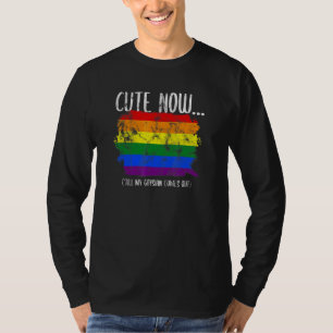 Gay Pride Gaysian Lgbt Rainbow Colours Asian Cute T-Shirt