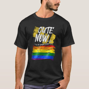 Gay Pride Gaysian Lgbt Rainbow Colours Asian Cute  T-Shirt