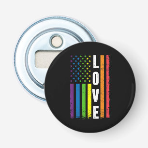 Gay Pride Gifts Men Women LGBT Rainbow Flag Gay Lo Bottle Opener